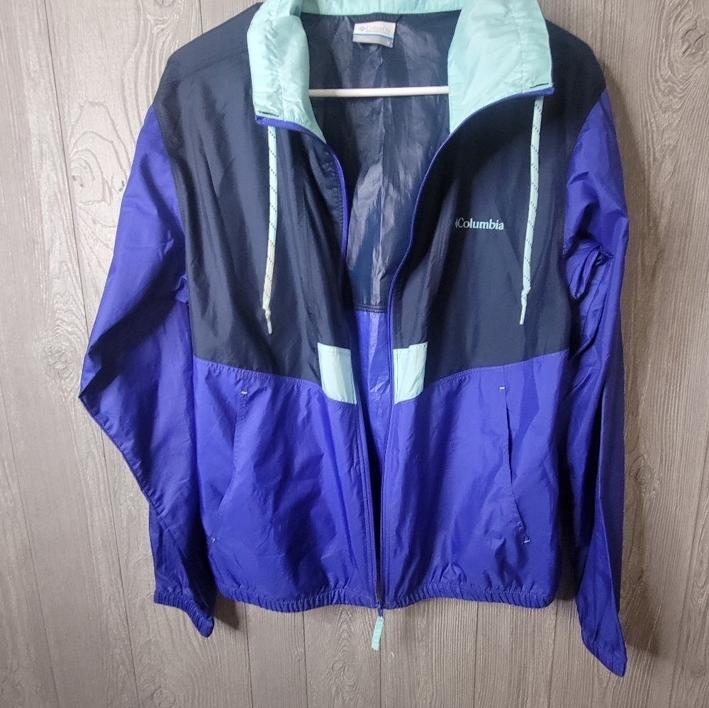 Columbia Men's Blue and Black Jacket - Picture 4 of 6